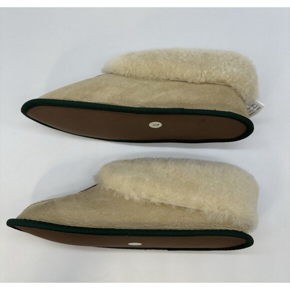 Canterbury Leather Sheepskin Slippers Regent Eva Sole Size L New Zealand New - Picture 10 of 16